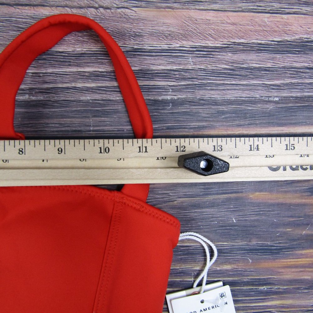 Good American NEW XS Size 0 Red Sculpt Corset One Piece Swimsuit Swim Beach - Picture 5 of 9